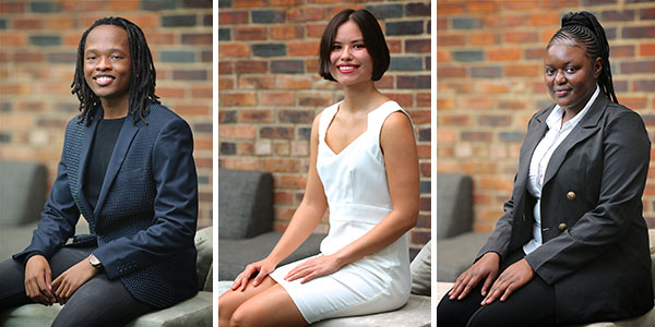 Overall undergrad winner Rethabile Mphahlele scooped R60 000, Dhyan Saravanja collected R40 000 and first runner-up in postgrad category, Lebo Siboyi, walked away with R100 000.